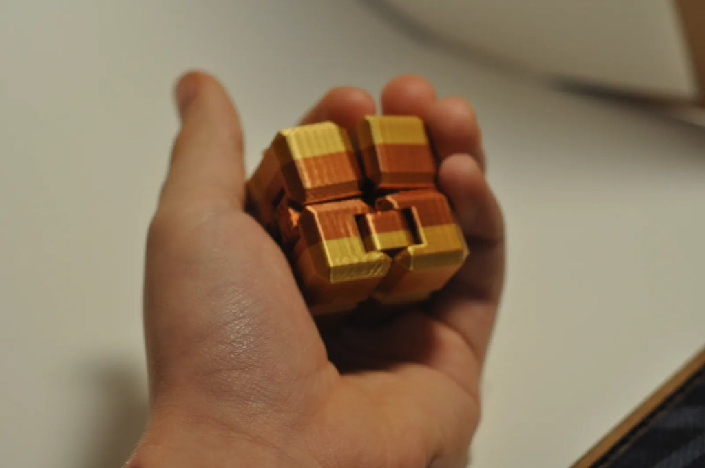 Folding Infinity Cube (designer photo)