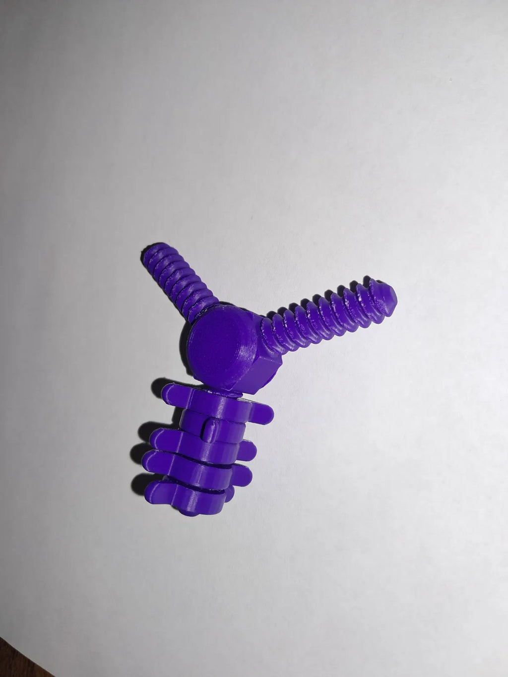 Nut and Bolt Fidget Spinner (designer photo)