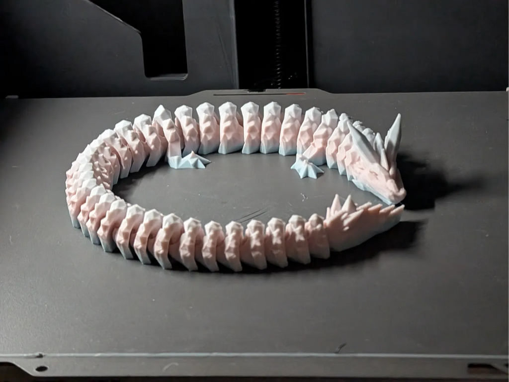 Articulated Spike Dragon (designer photo)