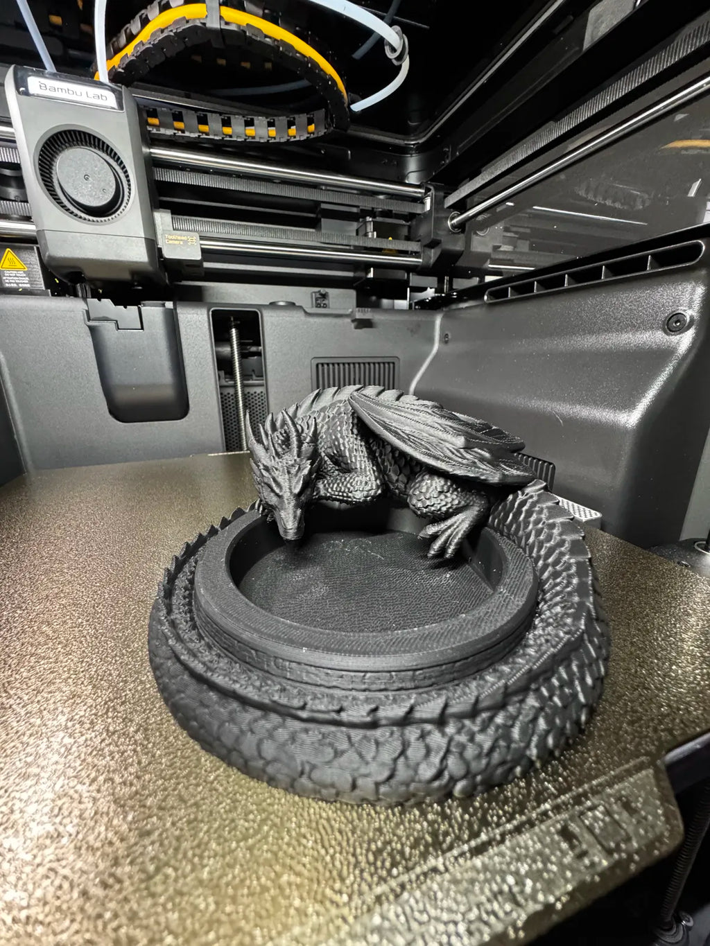 Guarding Dragon Key Bowl (designer photo)