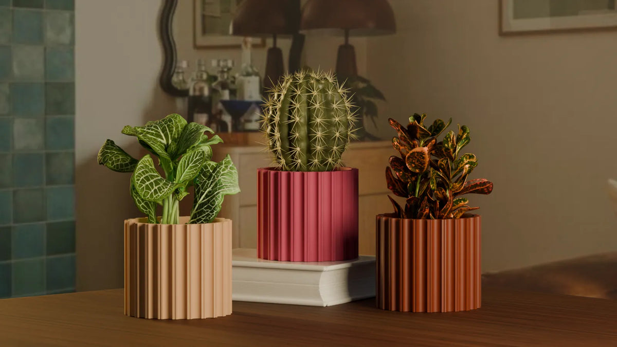 Mid Century Modern Planter (designer photo)
